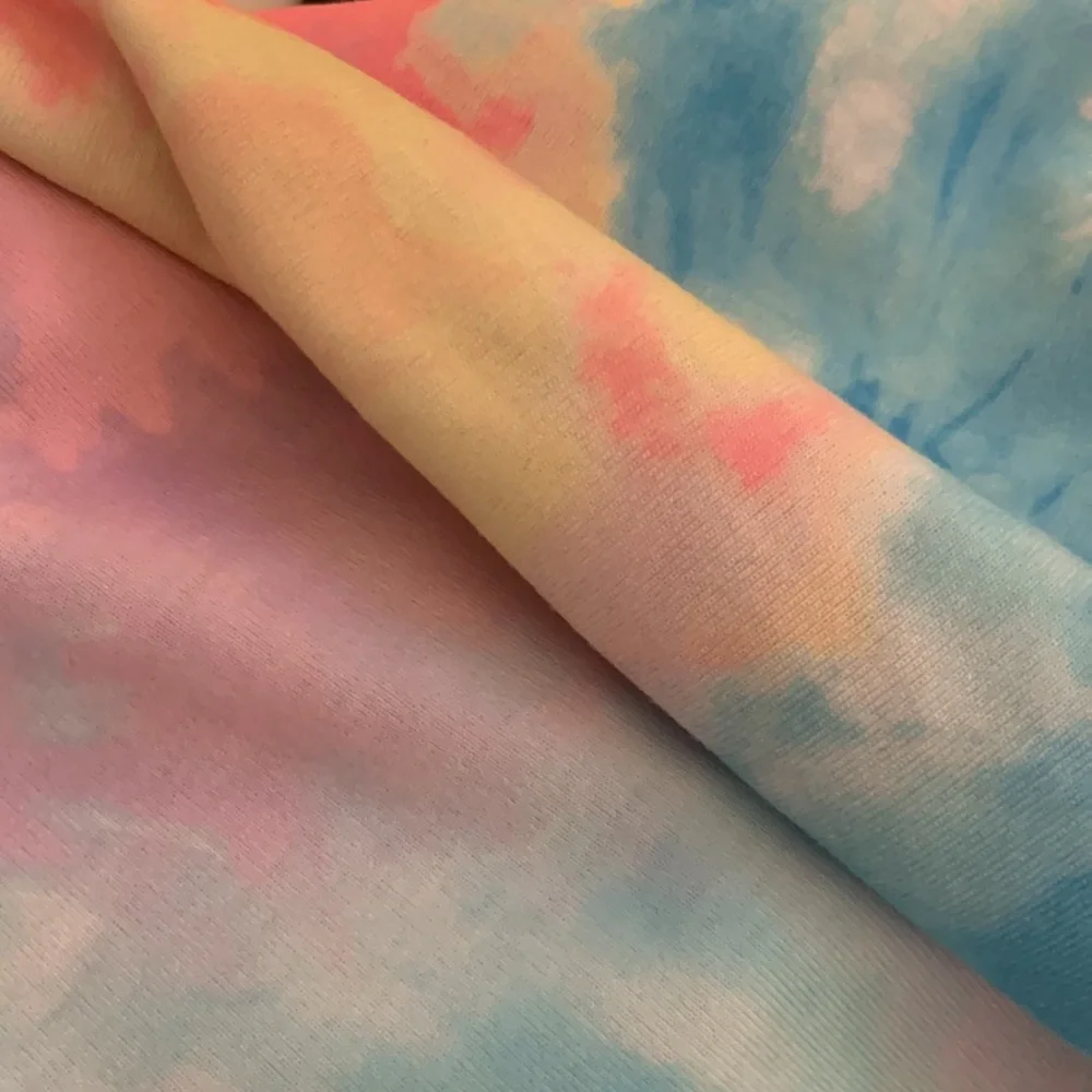 BARK tie dye dog bed cover